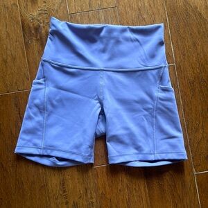 Lululemon Wunder Train High Rise with Pockets Dark Lavender size 6